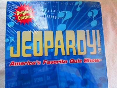 Jeopardy Board Game 2005 Original Edition By Pressman Brand  Factory Sealed