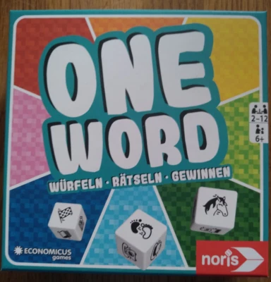 Noris Familienspiel Würfelspiel One Word 606101979 Neu ungespielt - Bild 1 von 2