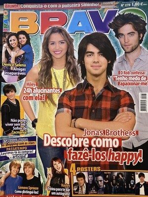 BRAVO Portugal 2009 Twilight Miley Cyrus Jonas Brothers Selena Gomez