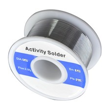 50g 60/40 Tin Lead Rosin Core Welding Wire Electrical Sn60 Pb40 Flux .039"/1.0mm