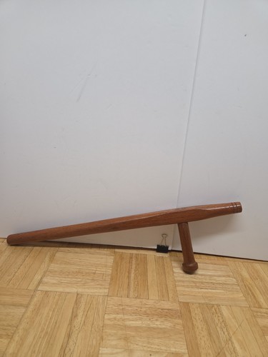 Vintage 24" Hard Rock Maple Tonfas Okinawan Kobudo Karate Practice (1) Stick