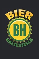 A5 Notizbuch Biertrinker Malbuch, Bierhaltestelle, Skizzenbuch, Schreibblock