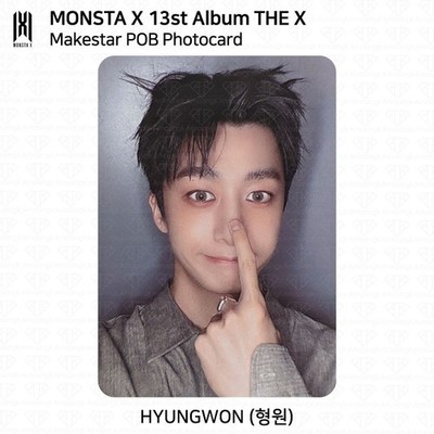 MONSTA X The 13th Mini Album THE X Makestar POB Photocard SHOWNU