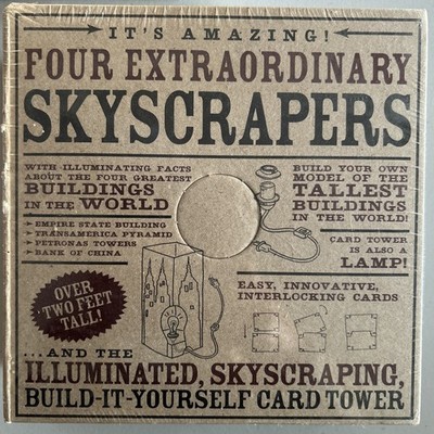 Four Extraordinary Skyscrapers by Running Press Over 2 Feet Tall