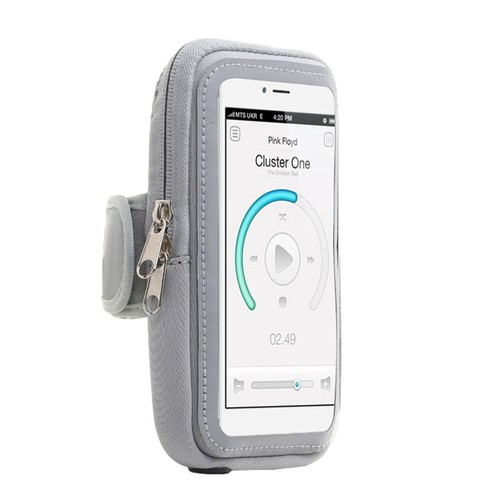 Pouch Zipper Bag Cell Phone Case for iPhone/Samsung/Xiaomi/Gym/Outdoor - Photo 4 sur 12