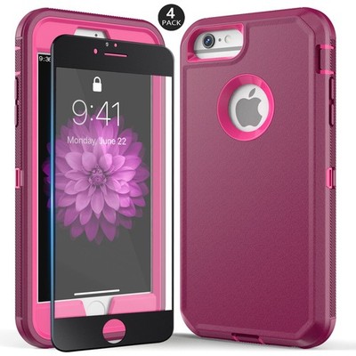 For iPhone SE2 SE 2022 6 6S 7 8 Plus Shockproof Heavy Duty Rugged Case Cover
