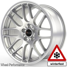 18 Zoll AV1 concave Alufelgen 8x18 5x112 ET30 silber f&uuml;r Mercedes - winterfest
