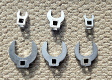 Vintage Snap-on Tools Crows Foot Wrench Mixed Set 6 Pieces