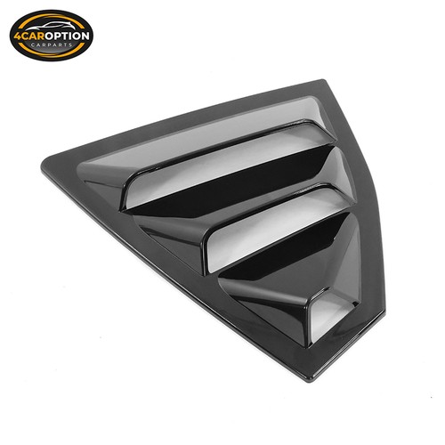 For 22-25 Subaru WRX Sedan IKON Style Rear Side Quarter Window Louvers Scoops PC - Picture 5 of 12