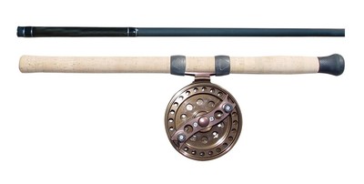 Aventa Center Pin Float Rod, 13-Feet,4-8-Pound, Light Action with Slip Rings