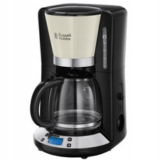 Russell Hobbs Colours+ Creme Kaffeemaschine, 1,25 l, 1100 W, 24033-56 gebraucht