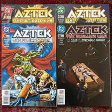 Lot of 4 Aztek The Ultimate Man by Grant Morrison + Mark Millar 1996 DC Comics