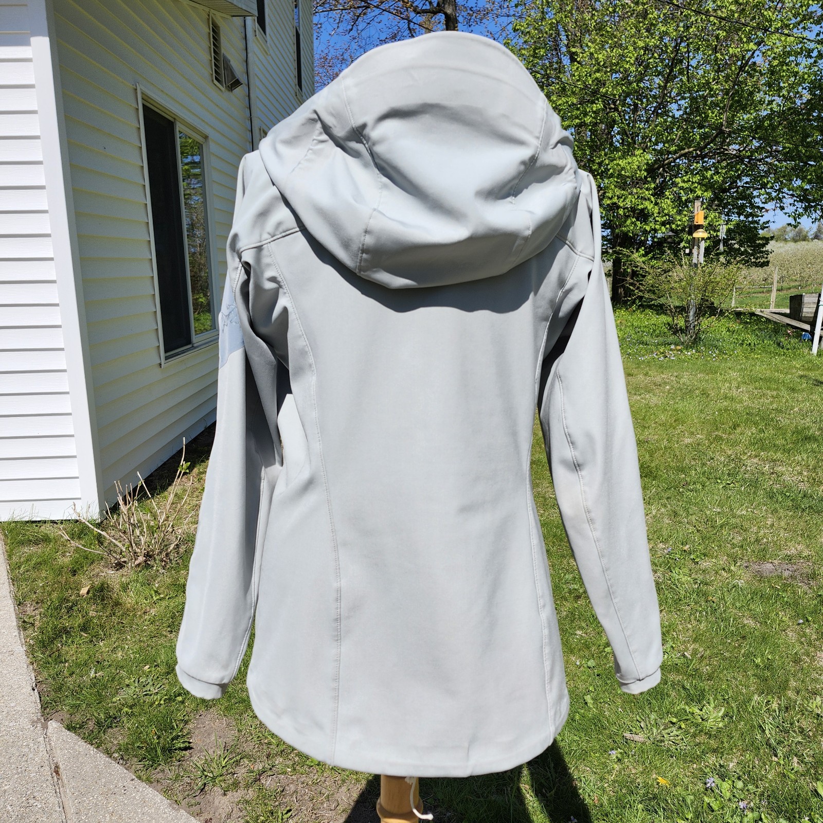 Arc'teryx Arcteryx Gamma MX Felpa con Cappuccio Soft Shell Giacca Grigio Donna Medium Polartec