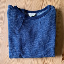 Longsleeve LOUD & PROUD Gr. 122/128 Strickshirt meliert navy Langarmshirt Kinder