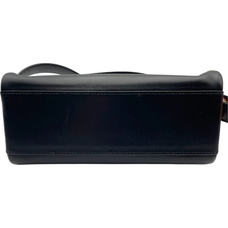 HERMES Kelly Messenger PM Black Shoulder Bag B Stamp #OKB413 image 4