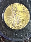 Gold American Eagle 2014 $5 1/10oz In Capsule