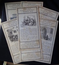 VINTAGE PRINT COLLECTION ADVERTISING BRIDE AND GROOM 7 EPISODES BERTELLI RARE ERA