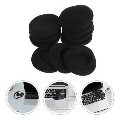10 Pcs Ohrstöpselabdeckungen Kopfhörerzubehör Headset-Ohrabdeckungen