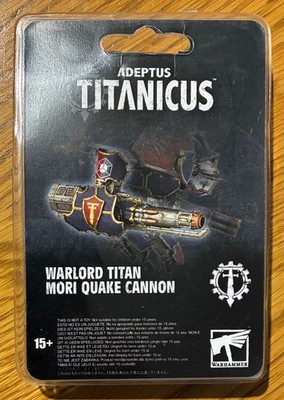 Warlord Titan Mori Quake Cannon - Adeptus Titanicus / Legiones Imperialis - Neu