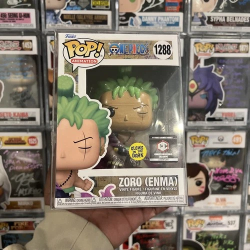 Funko Pop! One Piece Zoro (Enma) GITD #1288 Chalice Collectibles Exclusive