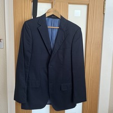 Thomas Nash Navy Jacket 38R 100% Cotton
