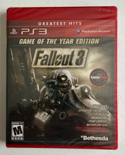 Fallout 3 Sony PlayStation 3 Greatest Hits New/Sealed Mature