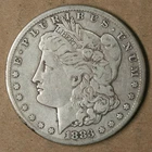 $1 1883-CC Morgan Silver Dollar Fine+ Carson City Mint * AvenueCoin