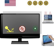 Anti-Glare and Anti Finger Print Screen Protector 3 Pack for 19 Inches Widesc...