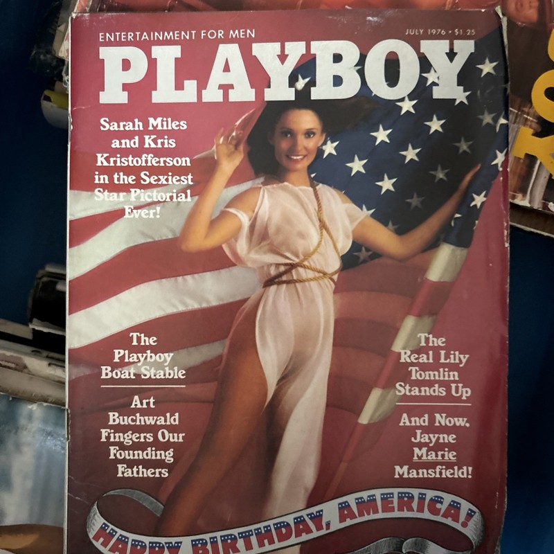 Playboy Magazine July 1976 CENTERFOLD INTACT ACCEPTABLE CONDITION