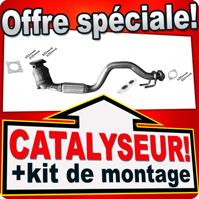 Catalyseur Audi A3 1.6 FSi et Skoda Octavia II 1.4 i pot d'échappement essence