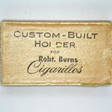 Vintage Holder General Cigar Company Robert Burns Cigarillos Tobacco Collectible