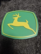 john deere  3d printed emblem