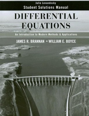 Differential Equations : An Introduction to Modern Methods and Ap