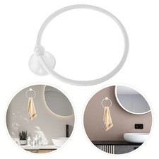 Copper Towel Ring Bathroom Rail Holder White Antique Brushed Rack