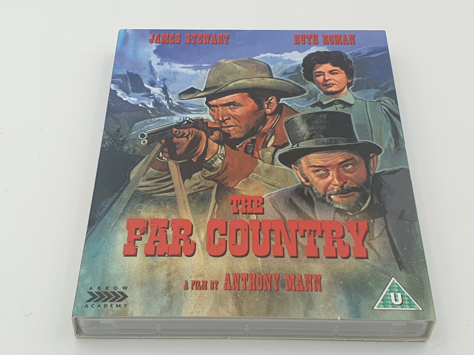 The Far Country Limited Edition Bluray Arrow Academy James Stewart Ruth Roman