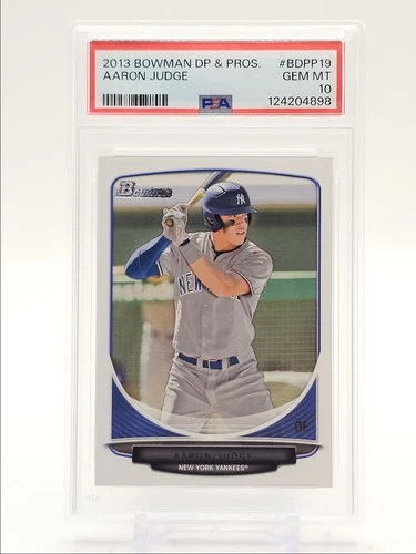AARON JUDGE 2013 BOWMAN DRAFT & PROSPECT BASEBALL YANKEES A PSA 10 Q0004