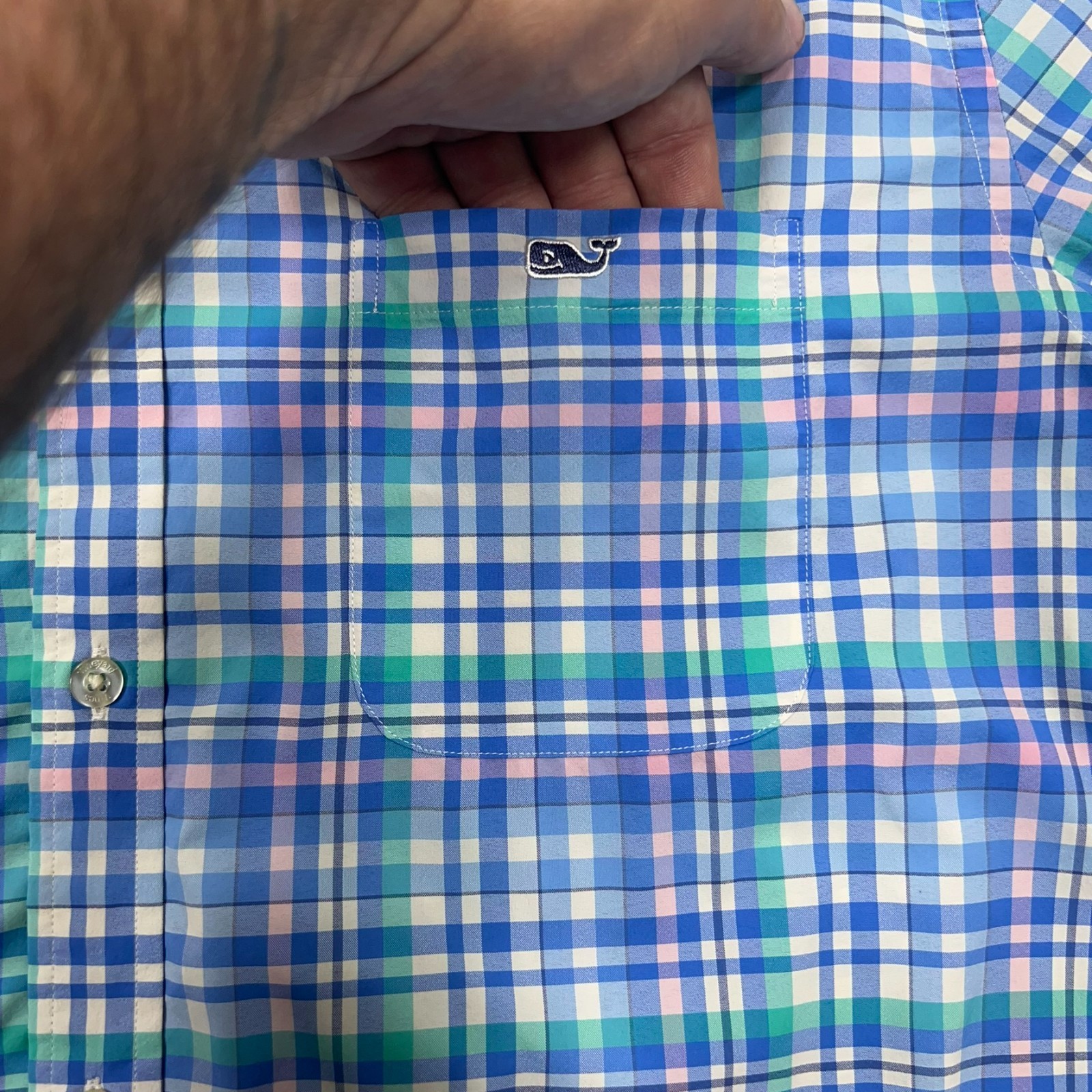 Vineyard Vines Performance Button Down Shirt Mens… - image 5