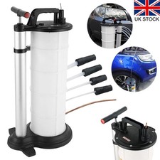 9L Engine Oil Brake Fluid Extractor Removal Transfer Vacuum Suction Hand Pump UK