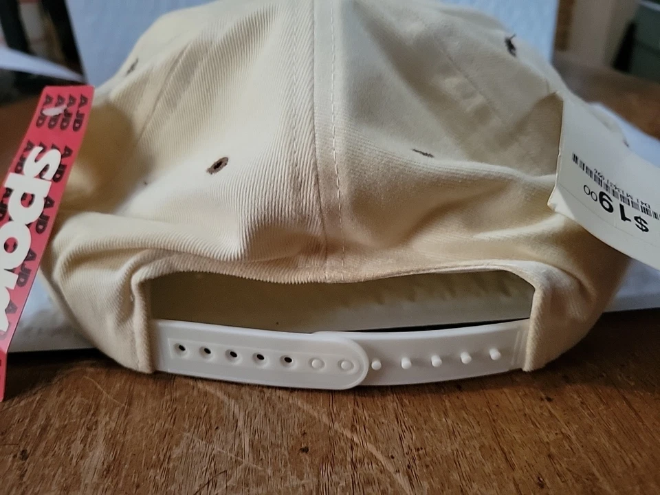 Vintage Pittsburgh Steelers 1995 AFC Champions AJD Snapback Hat  NFL New W/ Tag - Image 4 of 4