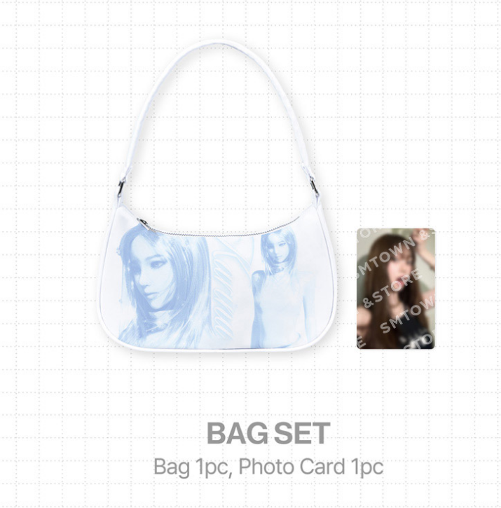 aespa SYNK BAG Purse + 1 Photocard OFFICIAL Karina Winter *US-duty