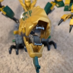 Discontinued Lego Ninjago The Golden Dragon - missing pieces 