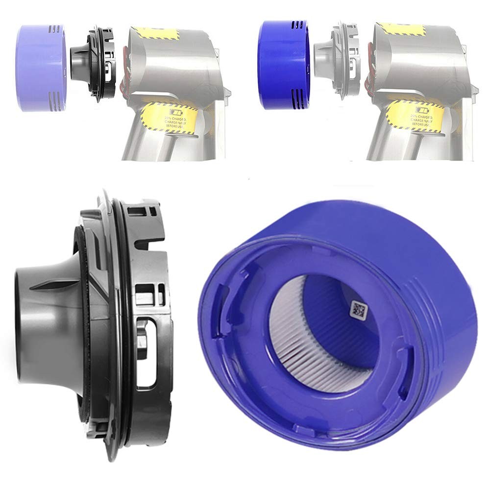 Dyson V7 V8 Vacuum Cleaner Motor Rear Cover & Filter Replacement Kit