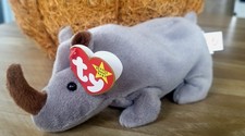 Ty Original Beanie Baby Spike The Rhinoceros 1996 Sold In Canada 🇨🇦 
