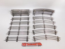 20x M&auml;rklin Spur 0 Gleis elektrischen Betrieb 3610 A 12er 3620 D 26 cm #DU514-3