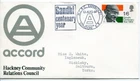 1969 GANDHI GREAT BRITAIN QE2 HACKNEY CRC OFFICIAL ILLUS. FDC SPECIAL PMK VGC