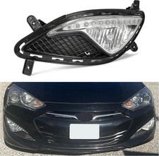 Halogen Left Fog Light Assembly Compatible with 2013-2017 Hyundai Genesis Coupe