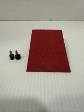 Authentic VALENTINO GARAVANI Shoe Repair Replacement Heel Tips Black