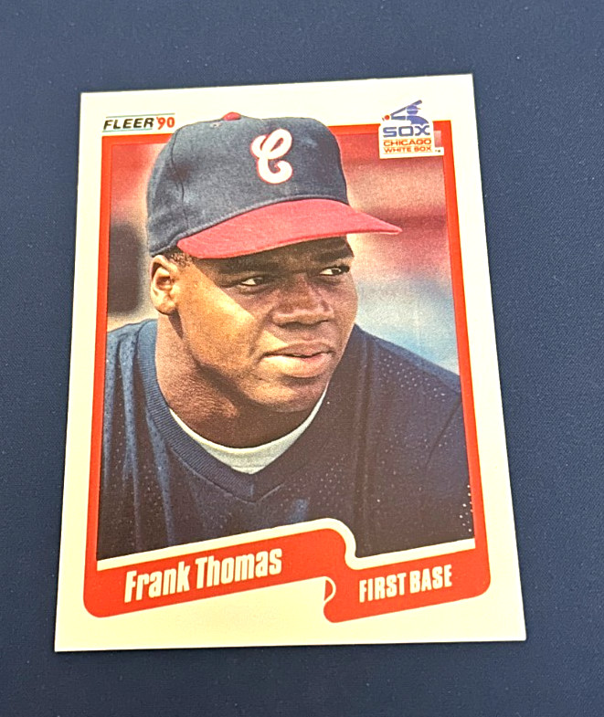 1990 Fleer Update Baseball Frank Thomas Rookie Card #U-87 HOF Set Break NM-MT