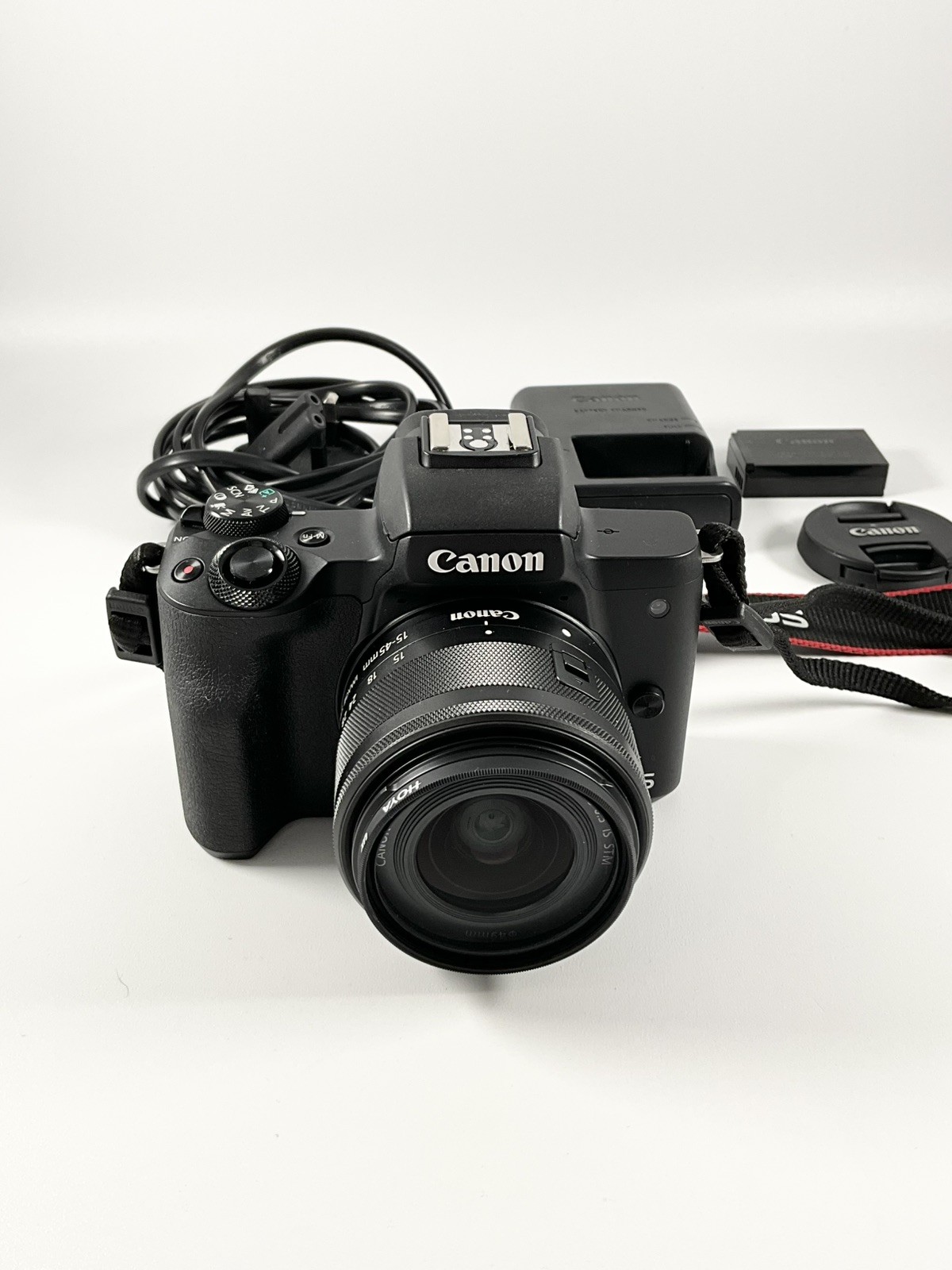 Canon EOS M50 Mark II 24.1MP Digital Camera - 15-45mm STM Lens - Only 1K Shots!