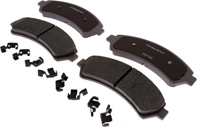 ACDelco Advantage/Silver 14D726CHF1 - Disc Brake Pad Set, Front 19387626